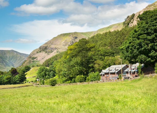 The Lodge is situated in a picturesque valley of St. John's in the Vale, in the heart of the Lake District