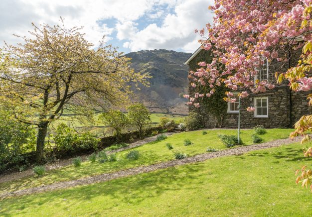 Mature garden at Bramrigg House - Grasmere.