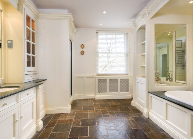 The family bathroom on the first floor.