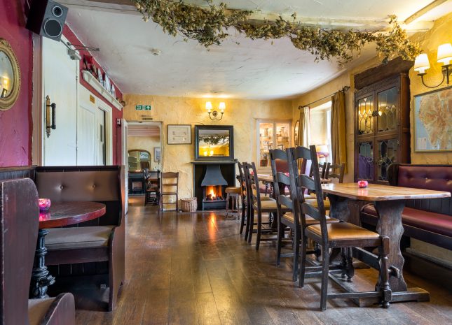 Traditional dining area