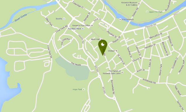 The location of 18 | 20 Cellar Bar
